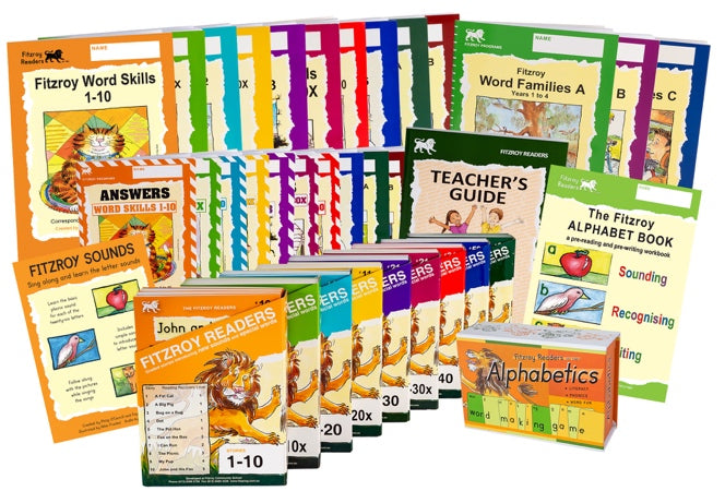 English Phonics Readers & Workbooks - Special Offers | Fitzroy Readers