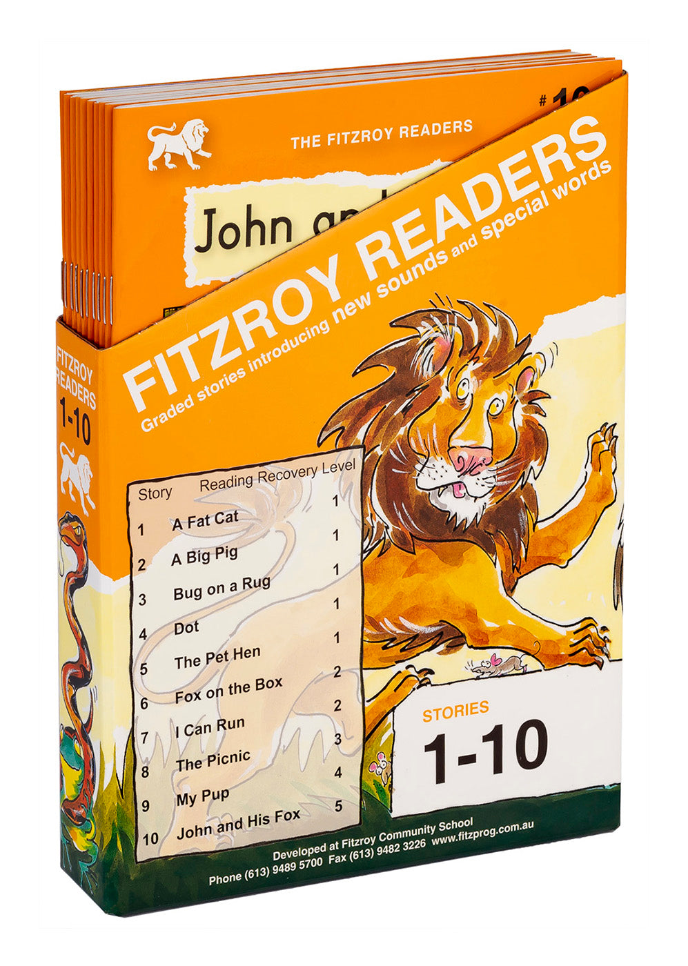 Fitzroy Readers 1-10. Phonic Beginner Readers